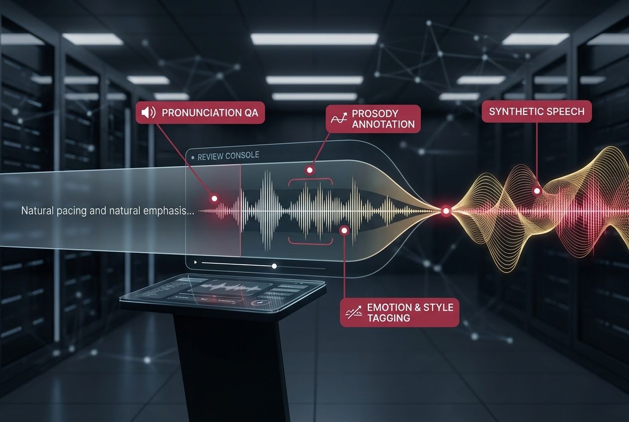 TTS Data Preparation and Speech Synthesis Support