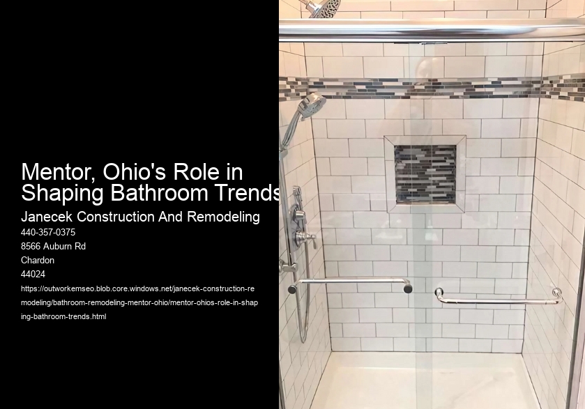 Mentor, Ohio's Role in Shaping Bathroom Trends