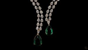 emerald-double-line-luxury-necklace-earring-set-2