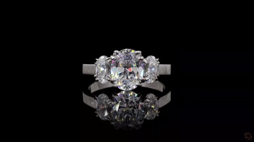 Luminous Trio of Oval