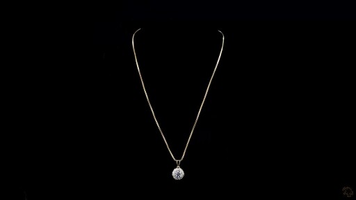 Timeless Halo Diamond Pendant Preview