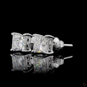 princess-cut-diamond-stud-earrings-in-white-gold-finish-3