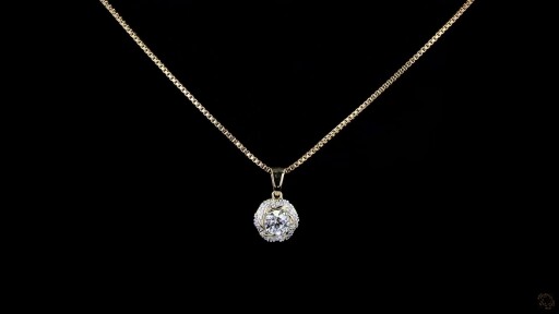 Royal Halo Diamond Pendant Preview