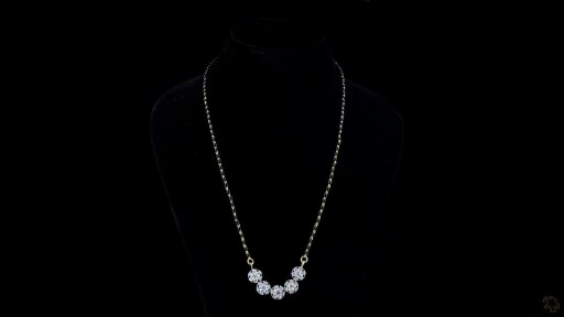 Five Spark Diamond Necklace Preview