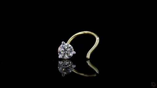 Eternal Spark Diamond Nose Pin Preview