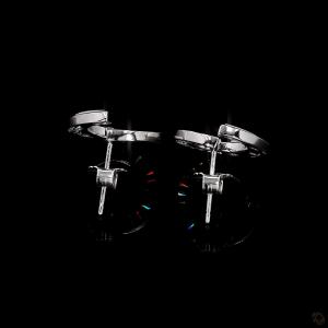 baguette-diamond-circle-earrings-in-white-gold-finish-6