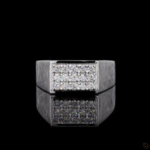 mens-rectangular-diamond-cluster-ring-in-white-gold-finish-0