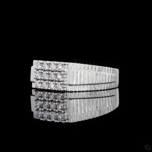 mens-square-cluster-diamond-ring-in-white-gold-finish-3