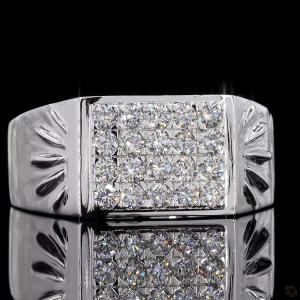 mens-rectangular-pave-diamond-ring-in-white-gold-finish-1