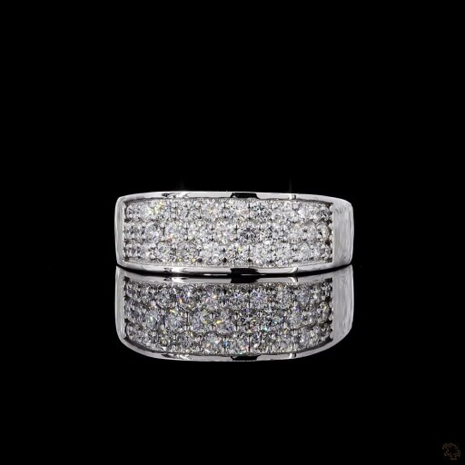 Prestige Men’s Pavé Diamond Band Thumbnail