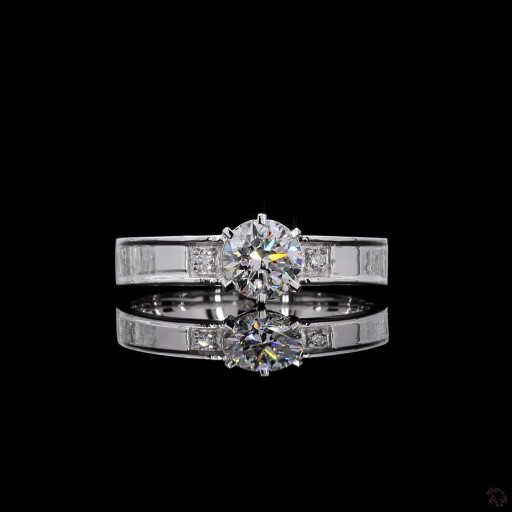 Aurelia Round Diamond Engagement Ring Thumbnail