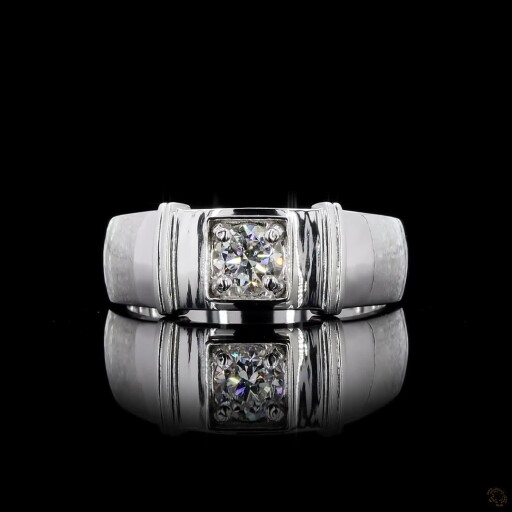 Sentinel Men’s Solitaire Diamond Ring Thumbnail