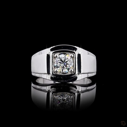 Valor Men’s Solitaire Diamond Ring Thumbnail
