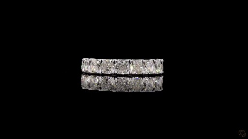 Aurielle Cushion Diamond Eternity Band Thumbnail