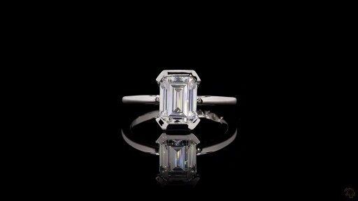 Pureline Emerald Diamond Ring Thumbnail