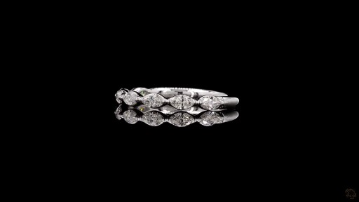 Selene Oval Diamond Band Thumbnail
