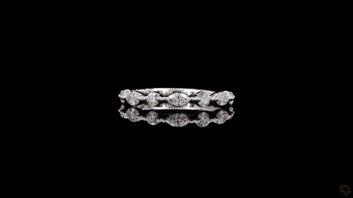 Alira Oval Diamond Band Thumbnail