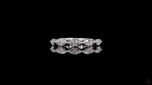 Elowen Marquise Diamond Band Thumbnail