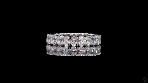 Eterna Radiant Diamond Eternity Band Thumbnail