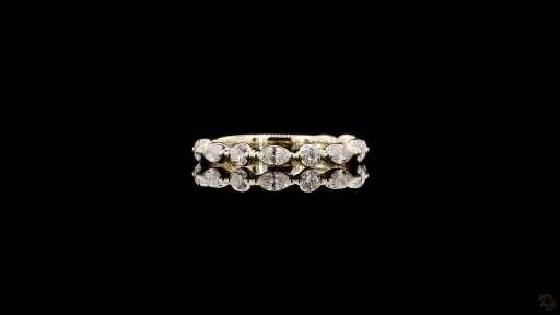 Elara Marquise Diamond Band Thumbnail