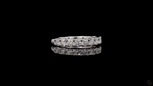 Round Brilliant Diamond Eternity Band Thumbnail
