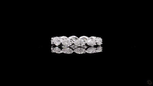 Marquise Diamond Eternity Band Thumbnail
