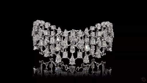 Royal Mosaic Multi-Shape Diamond Bracelet Thumbnail