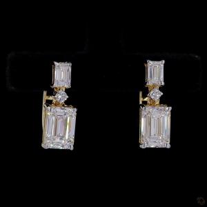 emerald-cut-diamond-drop-earrings-in-yellow-gold-finish-4