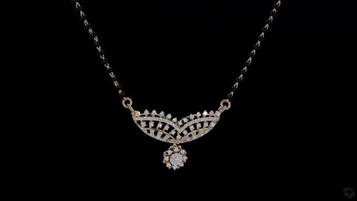 Eternal Bloom Diamond Mangalsutra Thumbnail