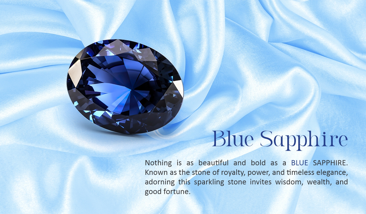 Blue Sapphire ( Neelam ) Banner
