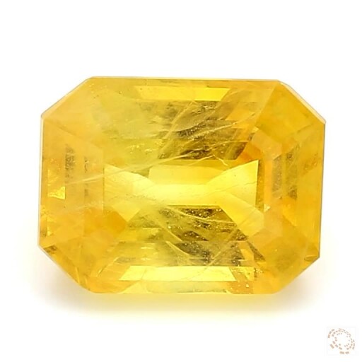 5.55 Carat Yellow Natural Sapphire Thumbnail
