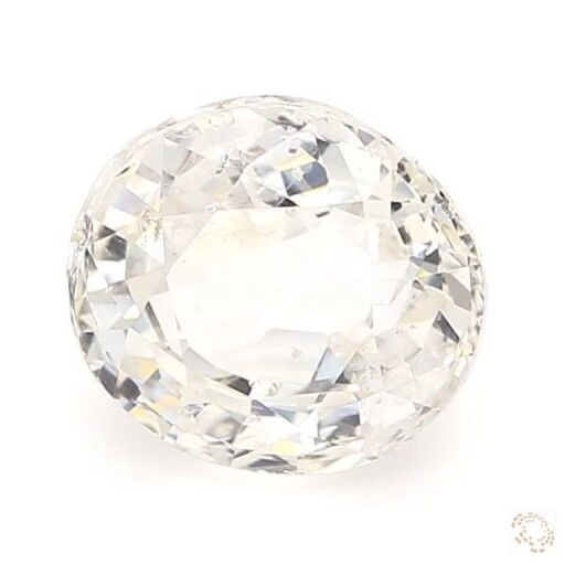 5.16 Carat White Natural Sapphire Preview