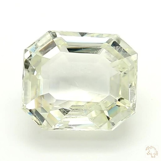 5.88 Carat White Natural Sapphire Preview