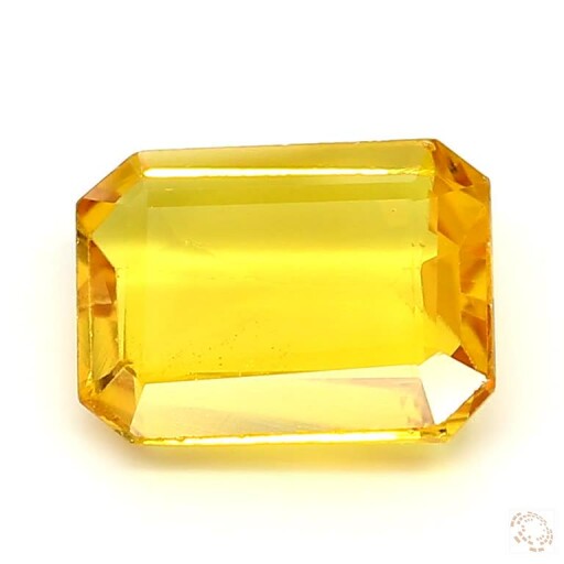 4.72 Carat Yellow Natural Sapphire Thumbnail