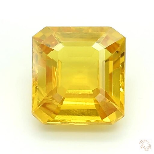 4.35 Carat Yellow Natural Sapphire Thumbnail