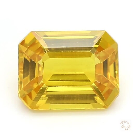 4.31 Carat Yellow Natural Sapphire Thumbnail