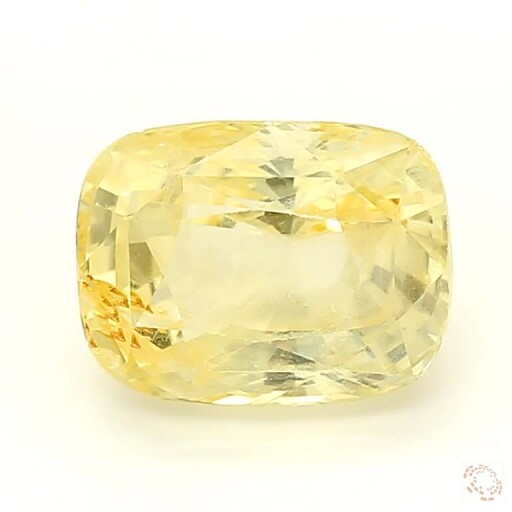 5.51 Carat Cushion Yellow Natural Sapphire Preview