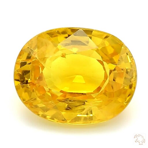 8.13 Carat Yellow Natural Sapphire Thumbnail