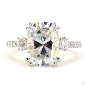radiant-cushion-moissanite-ring-sparkling-white-1