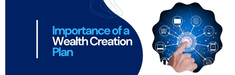 Financial advisor discussing wealth creation strategies and investment planning with clients at JM Financial Services