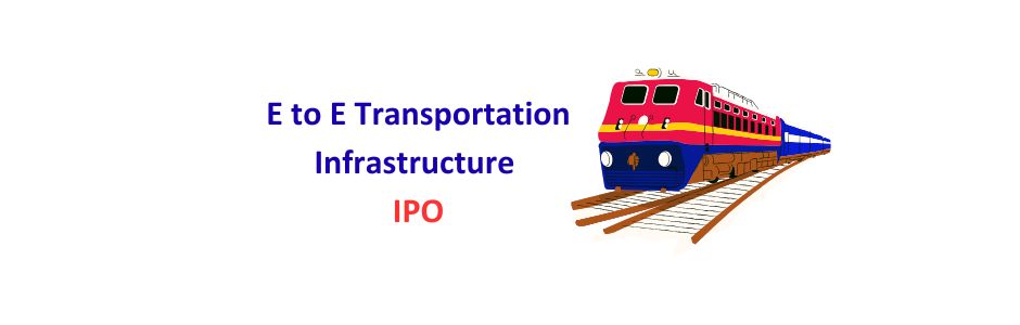 Investor reviewing E to E Transportation IPO lot size 1600 shares and FY25 revenue ₹254 crore on trading screen