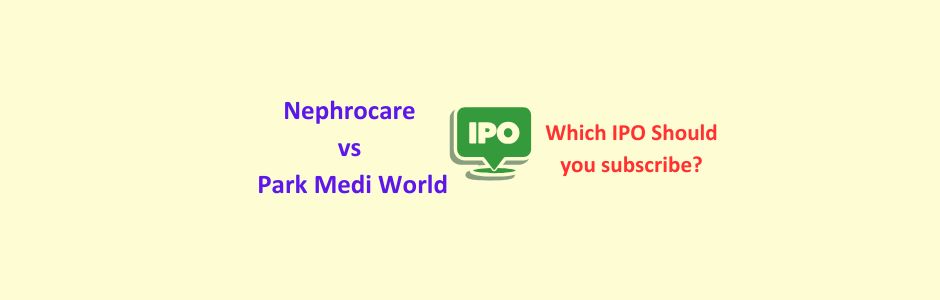 Comparison chart: Nephrocare dialysis clinic vs Park Medi World multi-specialty hospital beds