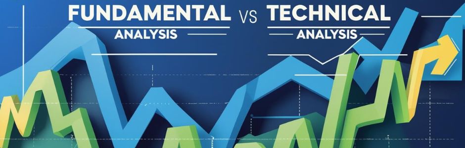 Table comparing key differences between fundamental and technical analysis