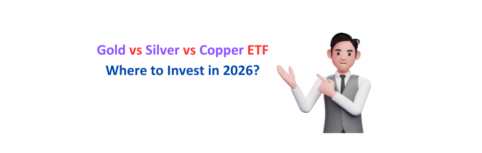 Gold vs Silver vs Copper ETF comparison and guidance on where to invest