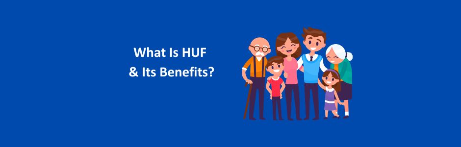 HUF family tax planning concept illustration