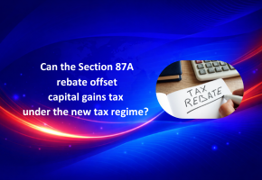 A complete breakdown of how the ₹60,000 Section 87A rebate interacts with STCG and LTCG under the new tax regime for FY 2025-26, with a worked example and FAQs.