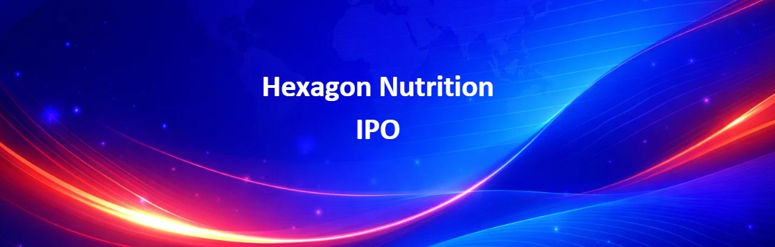 Hexagon Nutrition IPO banner with June 2026 dates and ₹42 to ₹45 price band