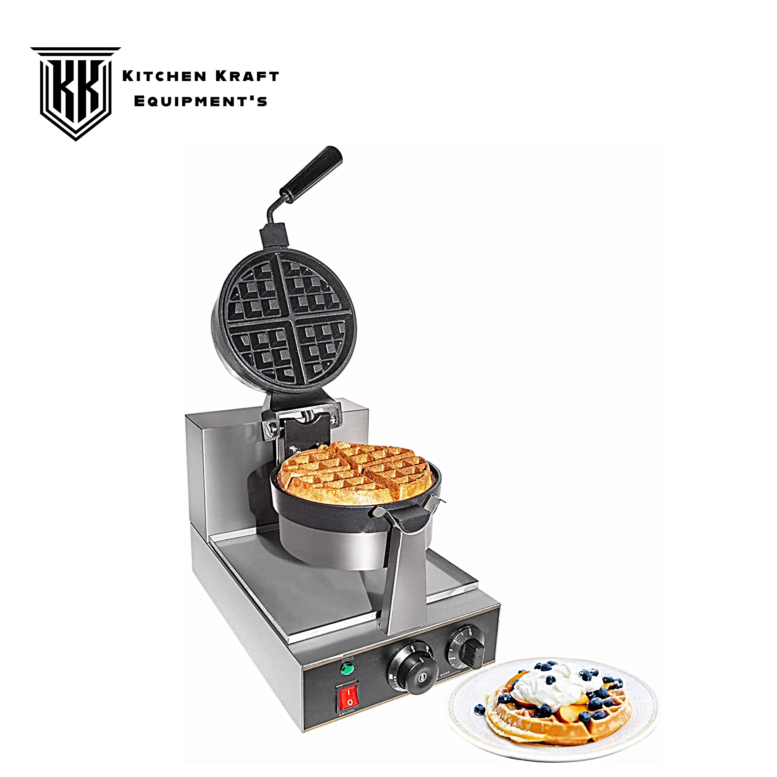 Rotary Waffle Maker Machine