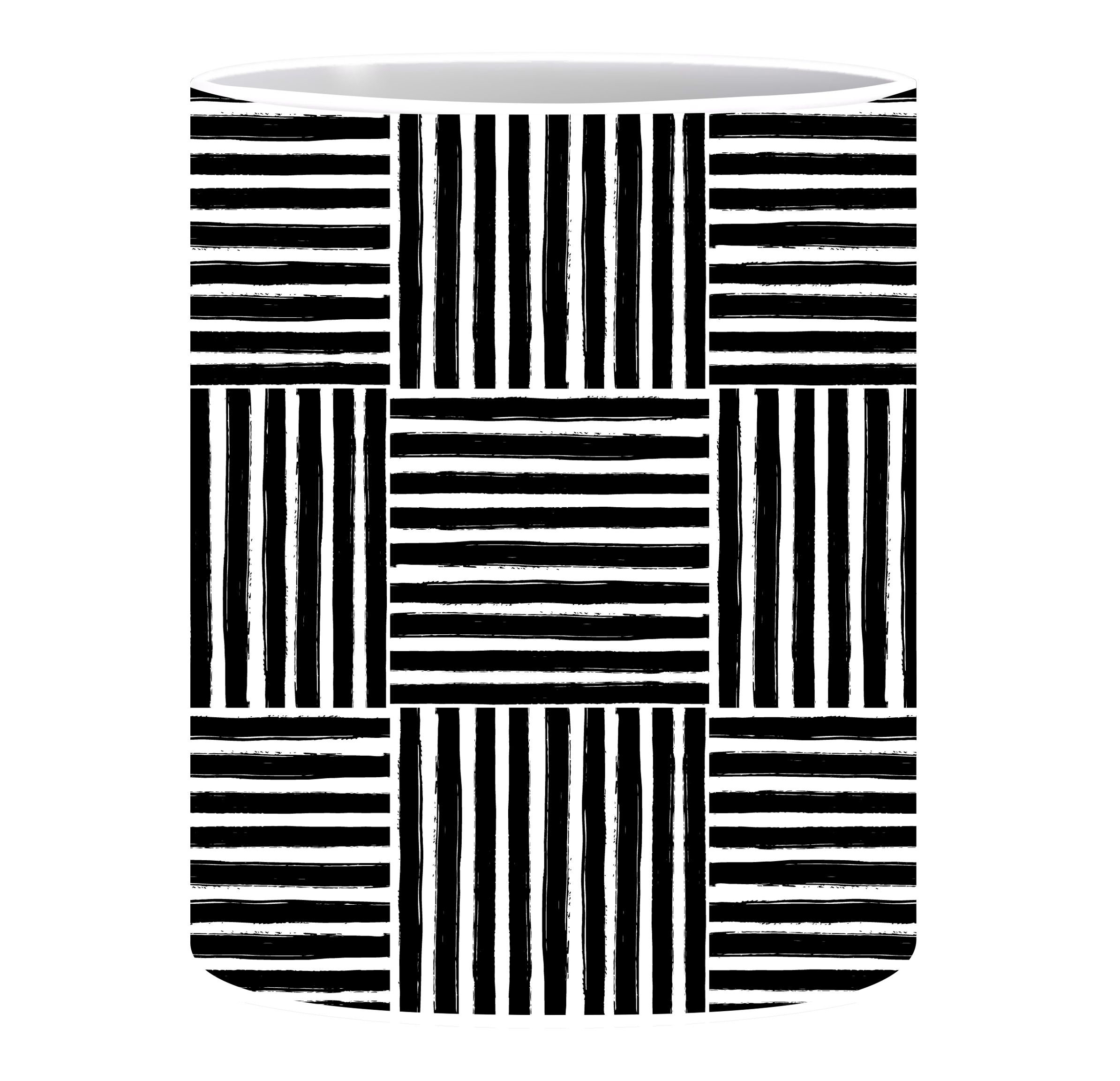 Coffee Mug, Black lines