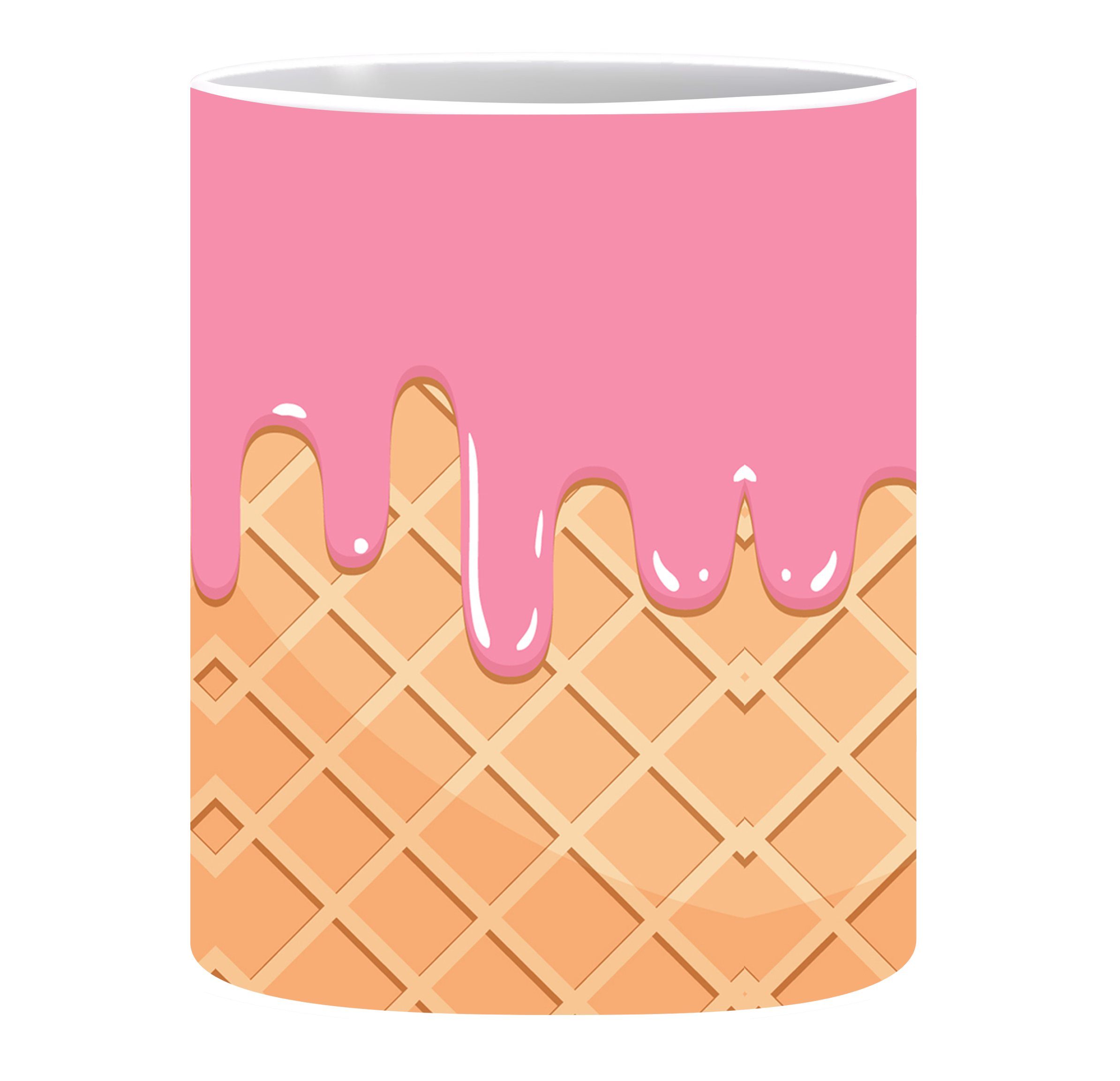 Coffee Mug, Pink Ice